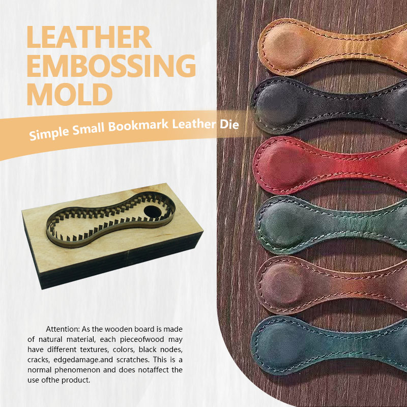 Leatherwork Accessories - Handcrafted DIY Leather Cutting Mold for