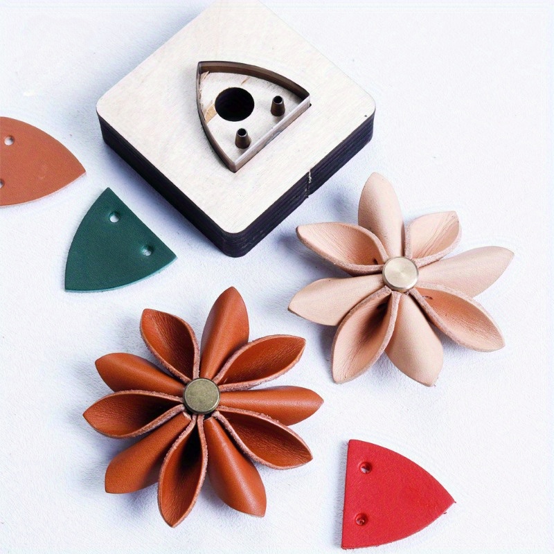 Leatherwork Accessories - Leather Cutting Die Flower Petal Shape