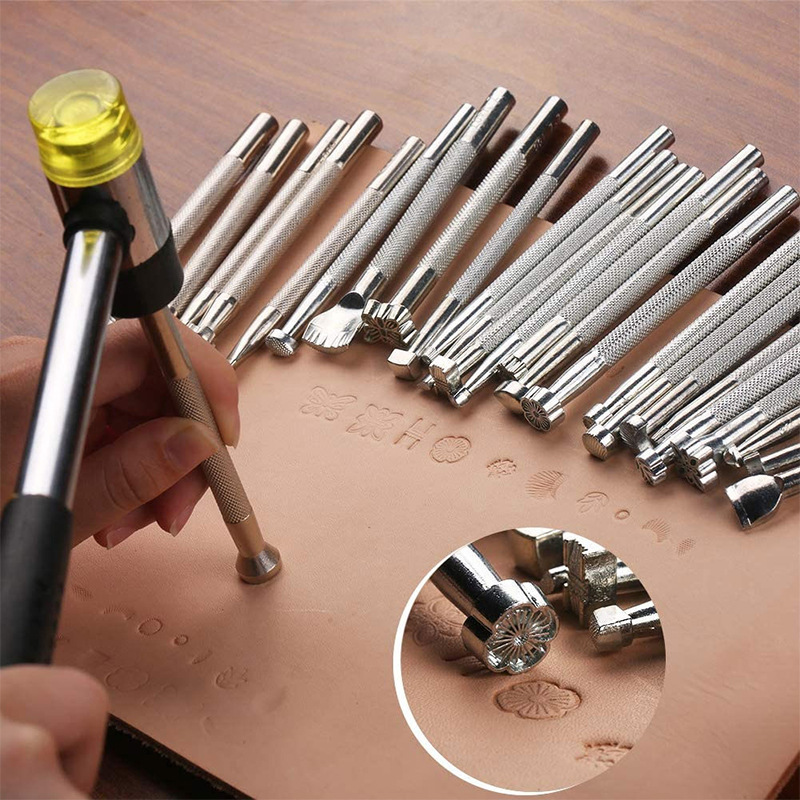 20Pcs Leather Stamping Tools L - Leatherwork Tool Kit review and price