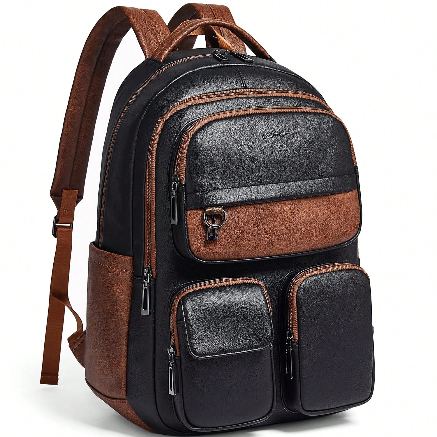 LATMAP Vegan Leather Backpack  - Leather Work Womens Backpack review and price