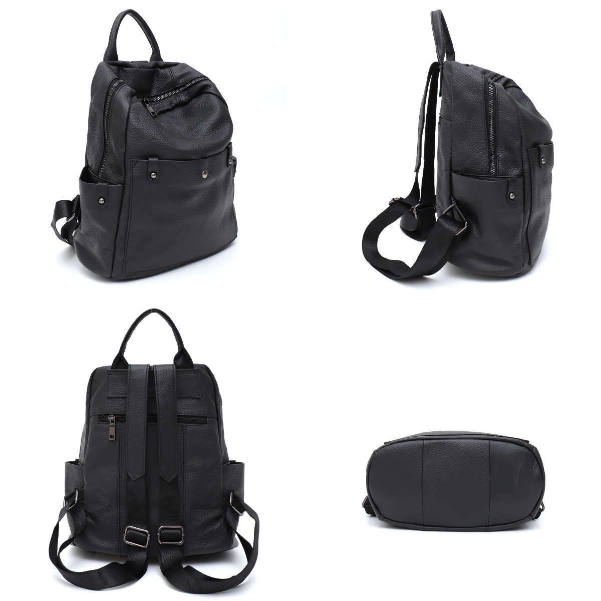 Soft Genuine Cowhide Daily Bac - Leather Work Womens Backpack review and price