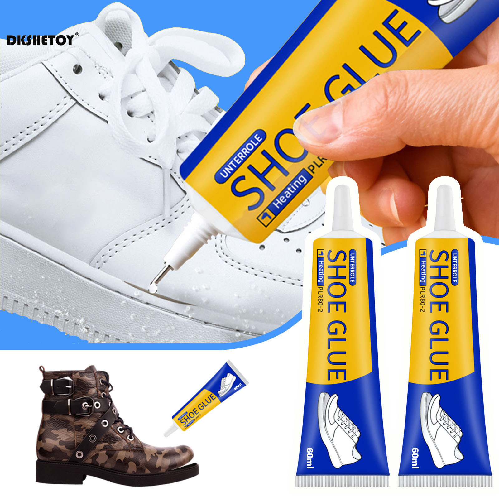 60ml Super Strong Shoe Glues D - Contact Cement Leather review and price