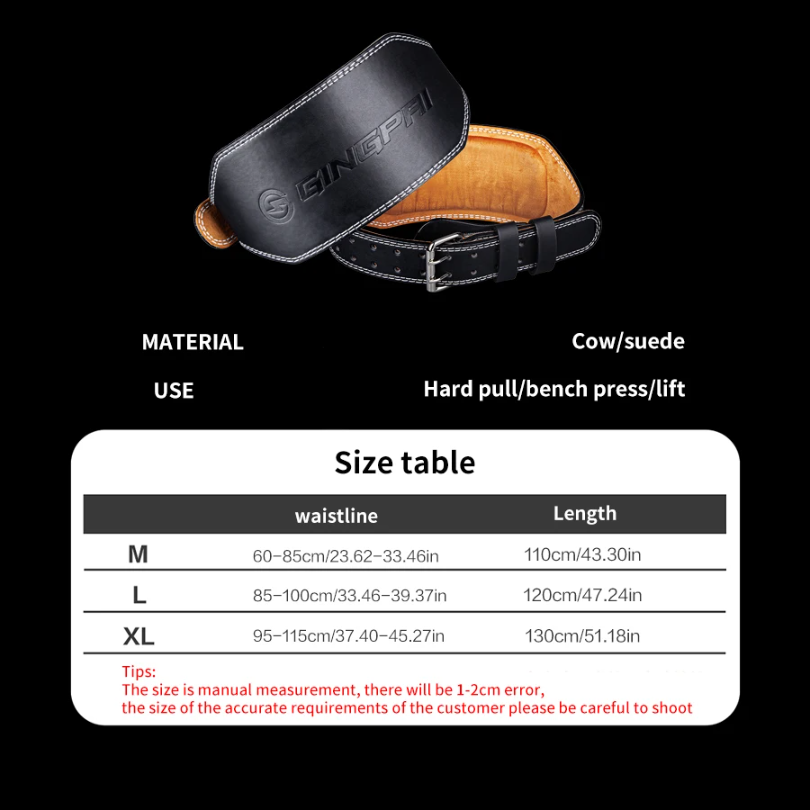 Weight Lifting Belts 15cm Widt - Leather Workout Belt review and price
