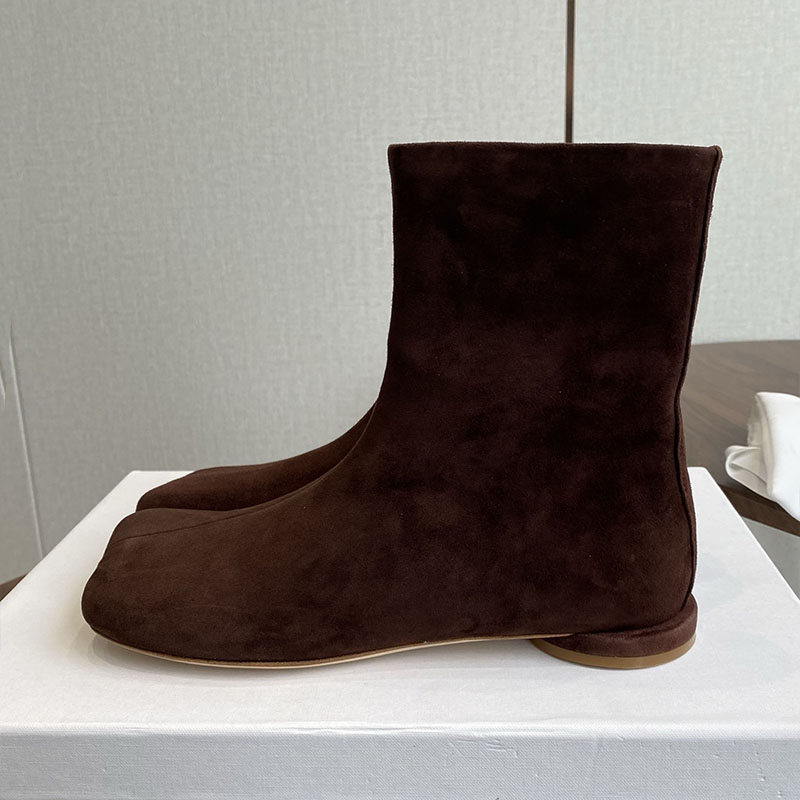 Chelsea Boots Women Suede Flat - Leather Work For Kids review and price