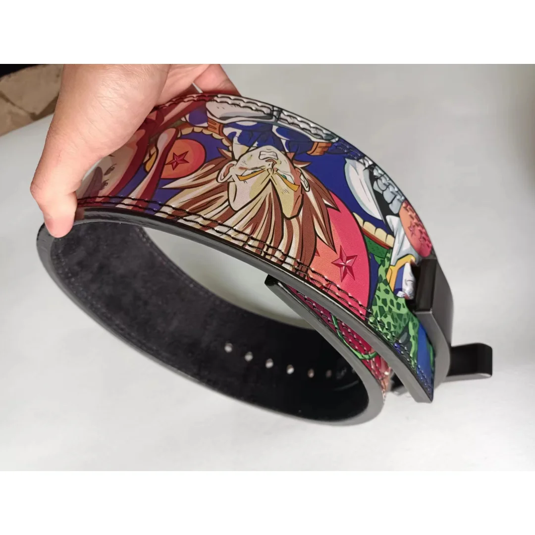 Anime Weight Lifting Belt Real - Leather Workout Belt review and price