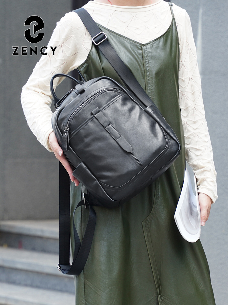 Zency Women's Genuine Leather  - Leather Work Womens Backpack review and price