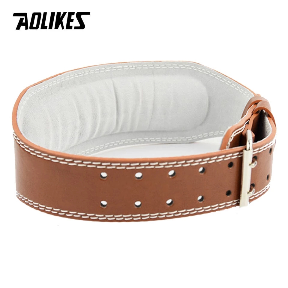 AOLIKES New Wide Weightlifting - Leather Workout Belt review and price