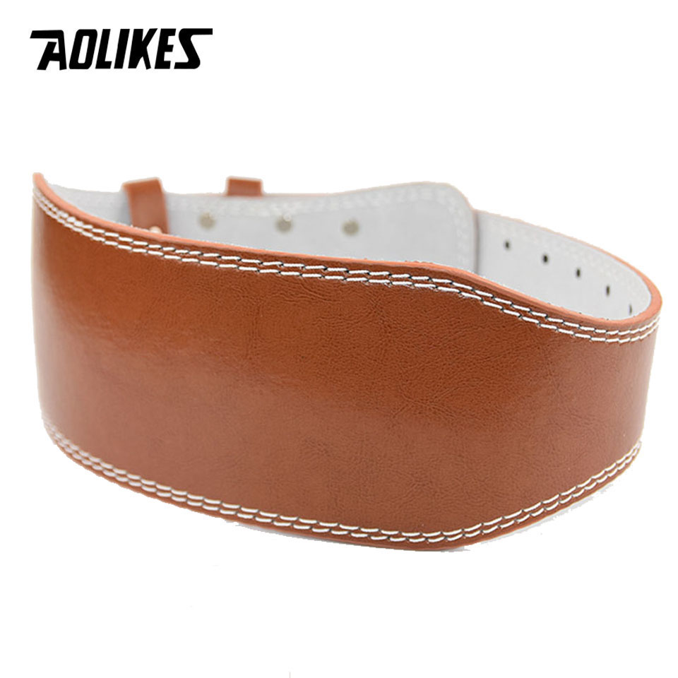 AOLIKES New Wide Weightlifting - Leather Workout Belt review and price