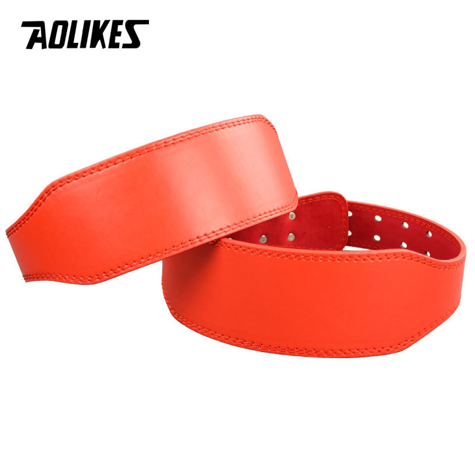 AOLIKES New Wide Weightlifting - Leather Workout Belt review and price