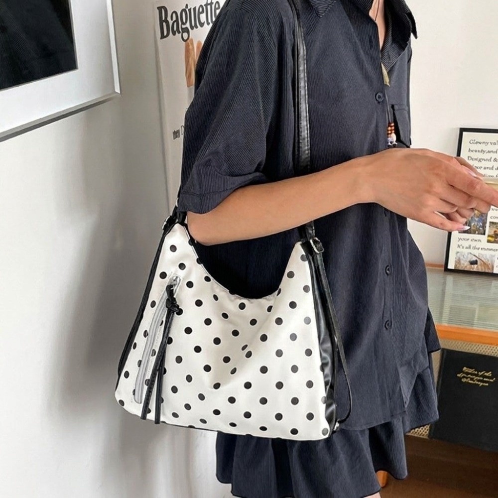Vintage PU Leather Polka Dot S - Leather Work Womens Backpack review and price