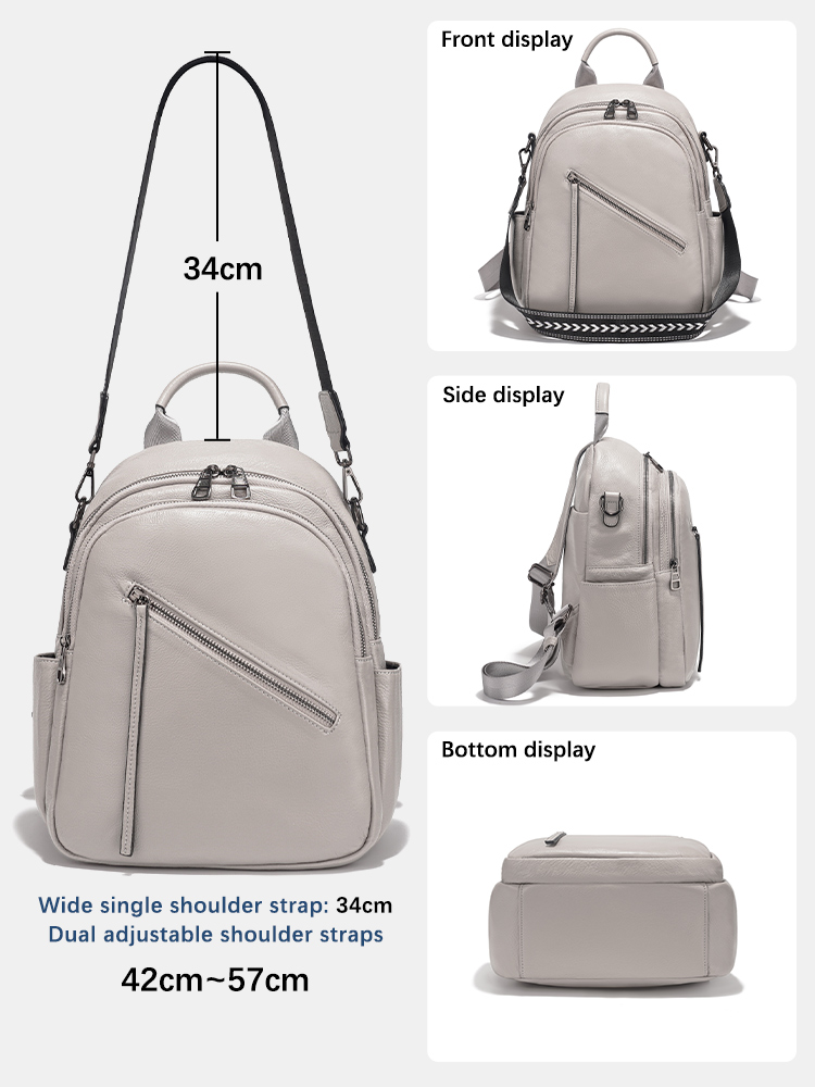 Zency Women's Genuine Leather  - Leather Work Womens Backpack review and price