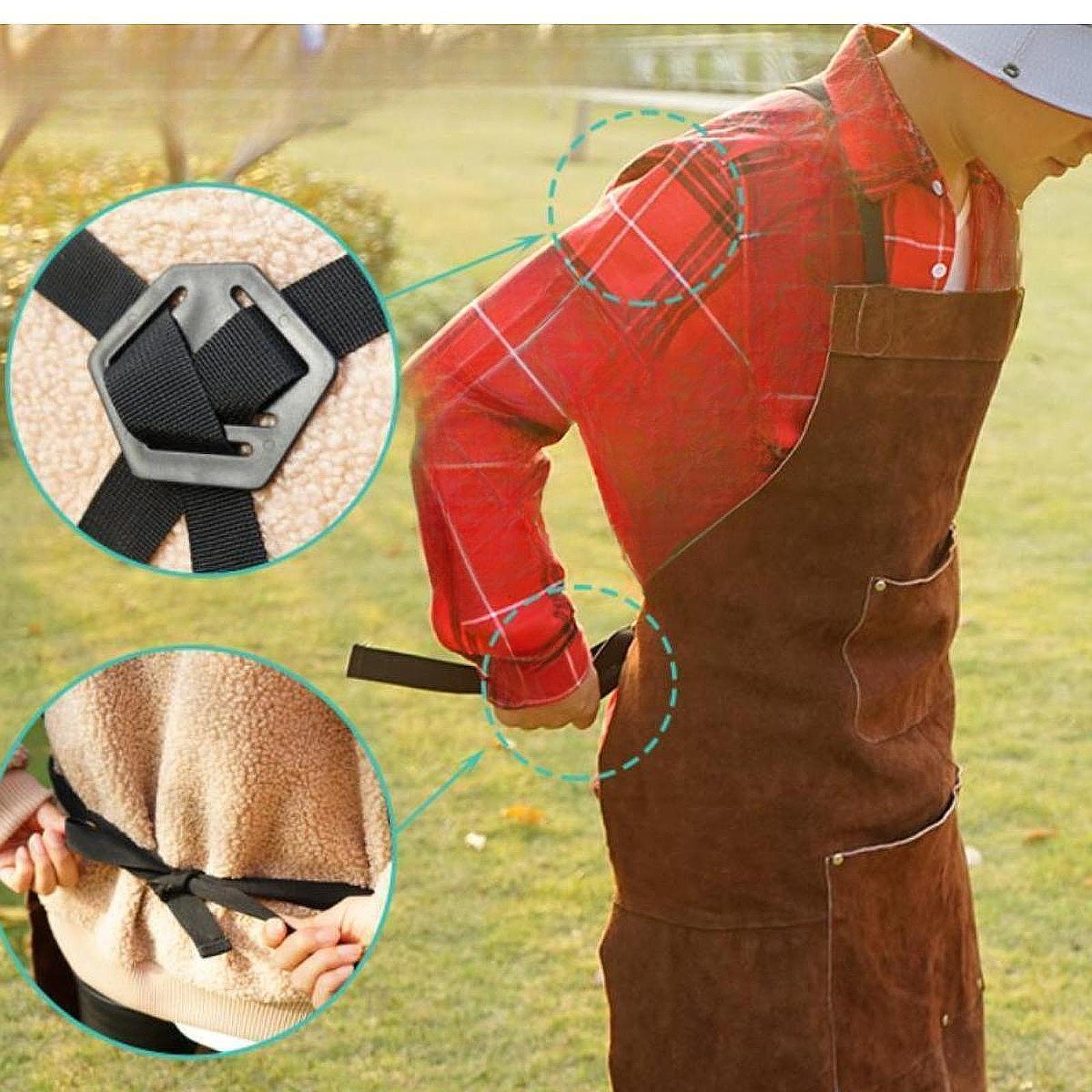 Welding Work Apron Wear Resist - Leather Work Japan review and price