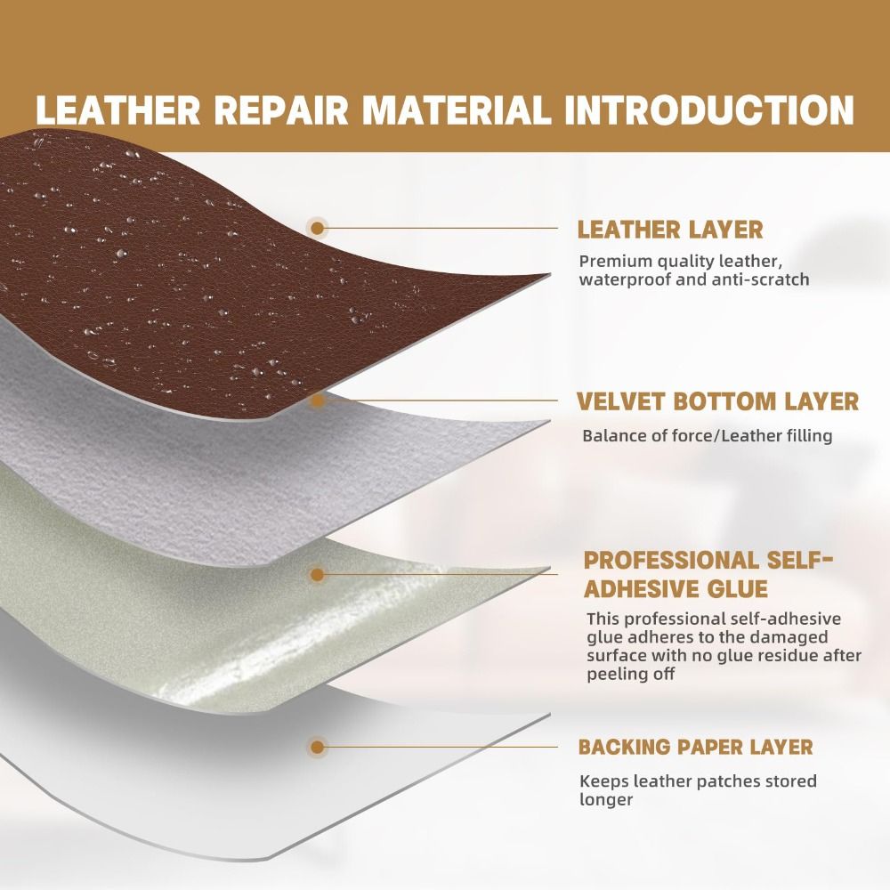 Self Adhesive Leather Repair P - Contact Cement Leather review and price