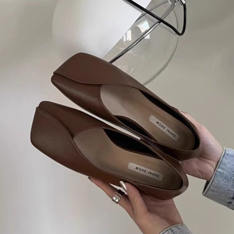 Women New Loafers Shoes Flats  - Leather Work Flats Women review and price