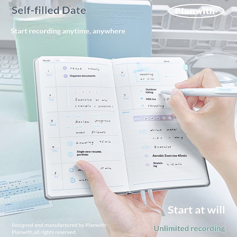 Planwith Self-dated Annual Pla - Leather Work Diary review and price