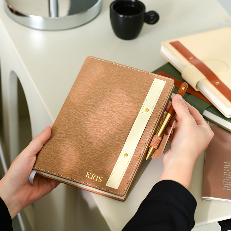 Engraving PU Cover A5 Notebook - Leather Work Diary review and price