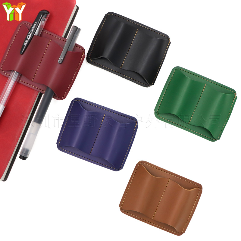Portable PU Leather Pen Holder - Leather Work Diary review and price