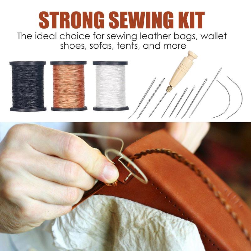 Leather Stitching Kit Heavy Du - Leatherwork Tool Kit review and price
