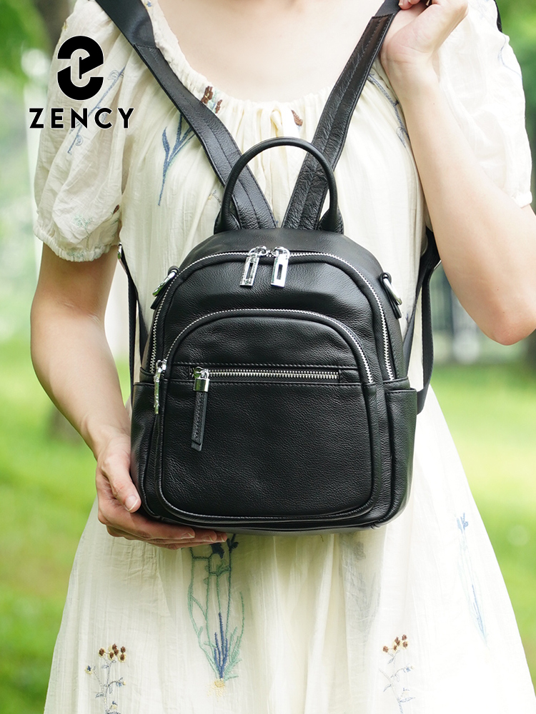 Zency Genuine Leather Small Ba - Leather Work Womens Backpack review and price