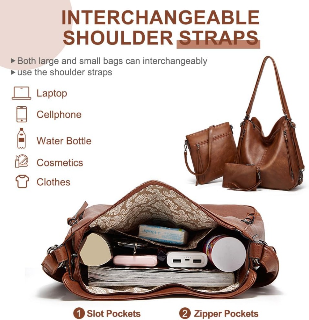Luxury Women Tote Bag Handbags - Leather Work Womens Backpack review and price