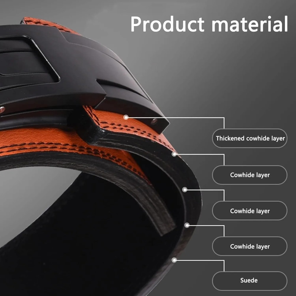Genuine Leather Weightlifting  - Leather Workout Belt review and price