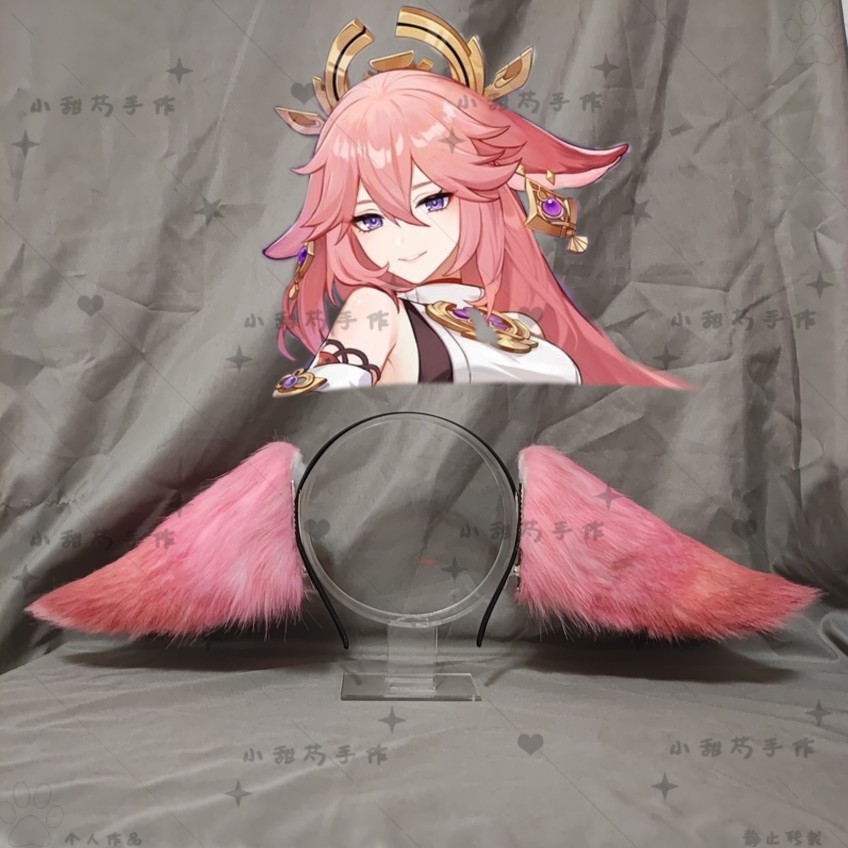 Anime Genshin Impact Yae Miko  - Leather Work Japan review and price
