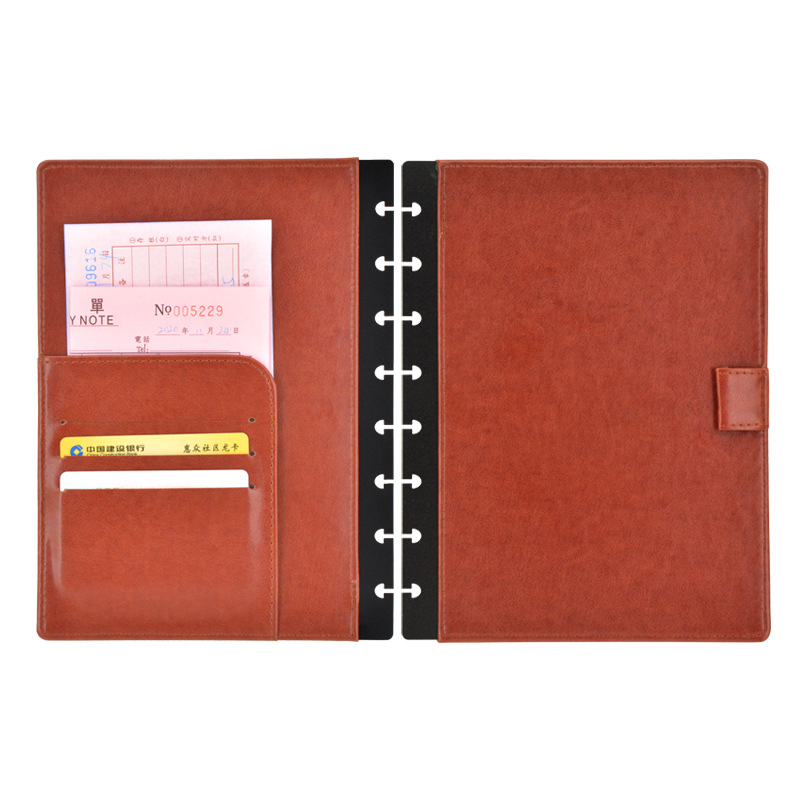 Loose-leaf Leather Cover Mushr - Leather Work Diary review and price