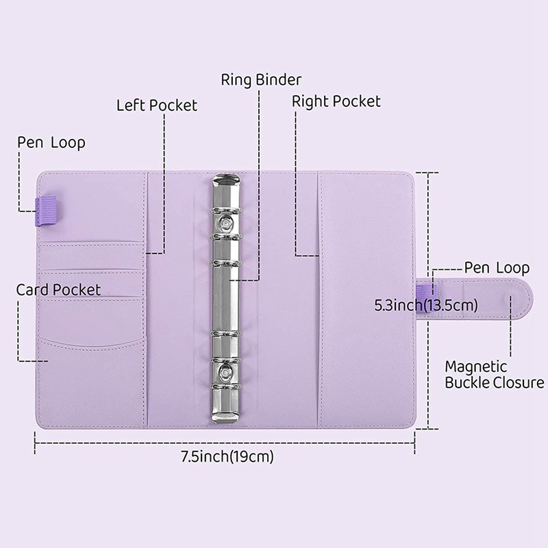 2024 A6 PU Leather Budget Bind - Leather Work Diary review and price