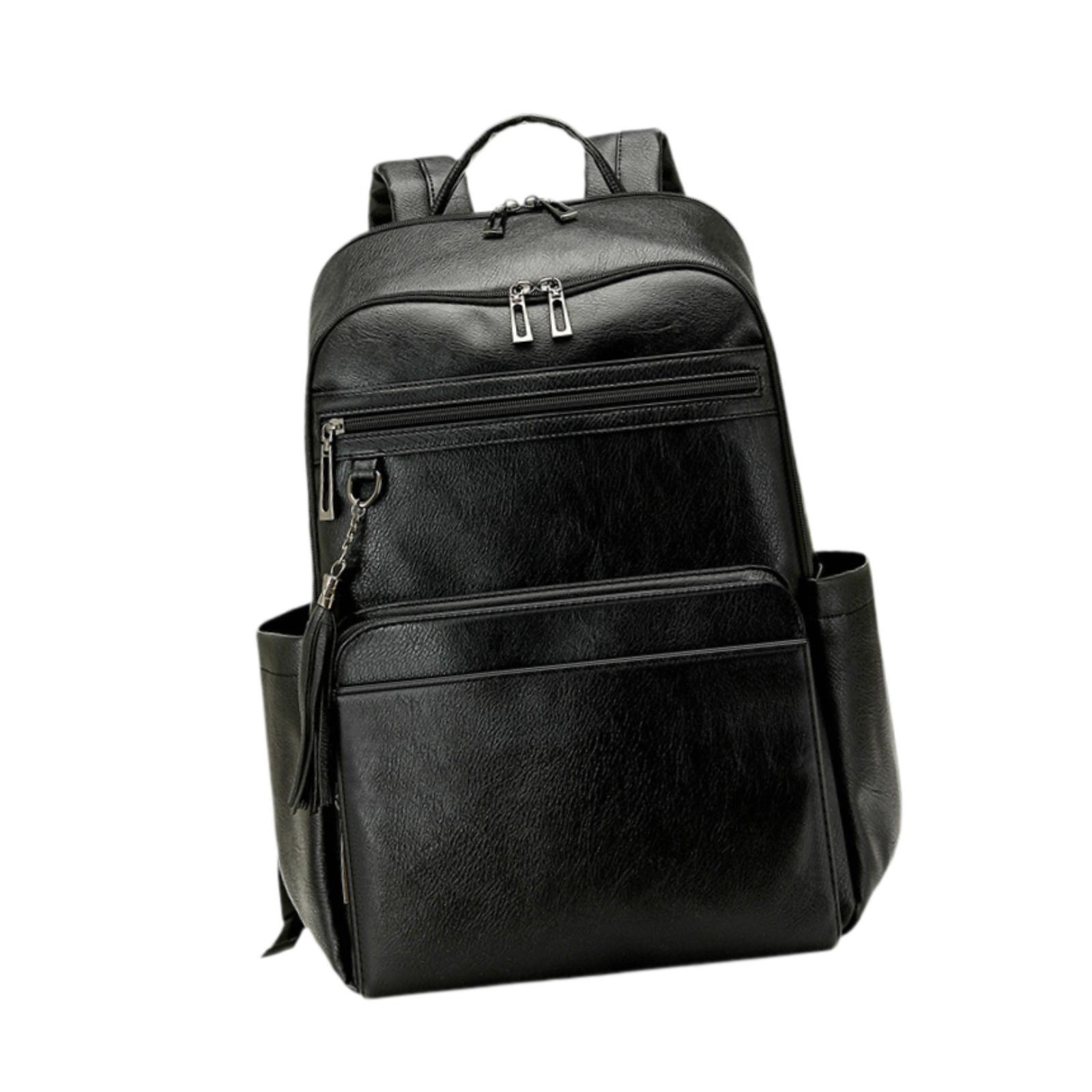 Premium PU Leather Womens Trav - Leather Work Womens Backpack review and price