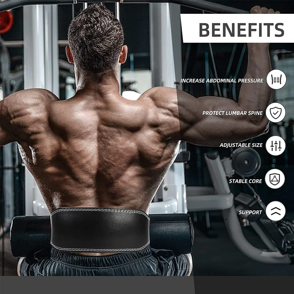 Leather Fitness Weight Lifting - Leather Workout Belt review and price